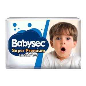 Babysec Super Premium Blanco XXG - BOLSA 38 UNID