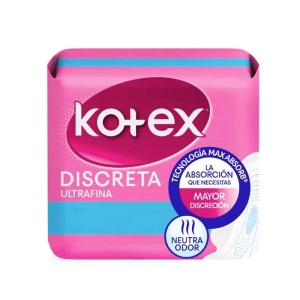 Kotex Discreta - BOLSA 60 UNID