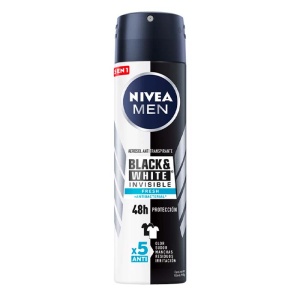 Nivea Spray Men Black & White Fresh – 150 ML