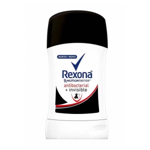 Rexona Desodorante Barra Mujer Antibacterial _Invisible - BARRA 50 GR