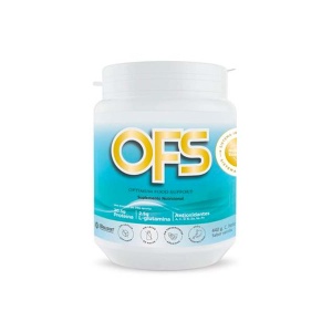 OFS Polvo - Frasco 440 Gr OFS® es un suplemento nutricional con nutrientes que ayudan a fortalecer el sistema inmunológico y muscular.