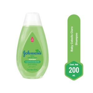 johnson & johnson baby cabello claro shampoo 200mL