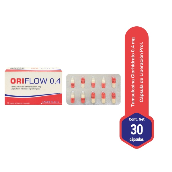 oriflow 0,4 30 capsulas