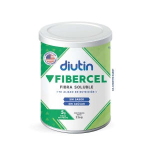 FIBERCEL DIUTIN POLVO X 336GR Fibra soluble derivada del maíz, con acción prebiótica y resistente a la digestión