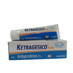 KETRAGESICO FORTE (KETOPROFENO 3%) GEL X 50 GR.