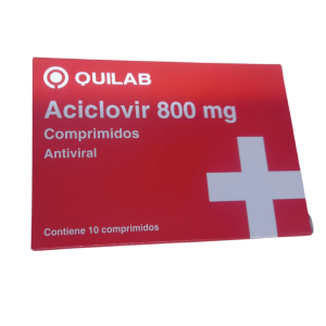 Aciclovir 800mg X 10 comprimidos