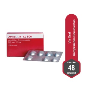 amoxiclin cl 500 48 compr