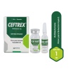 ceftrex antibacteriano 1 vial 1 ampolla