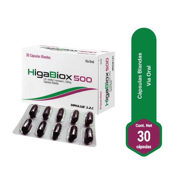 higabiox 500 30 capsulas