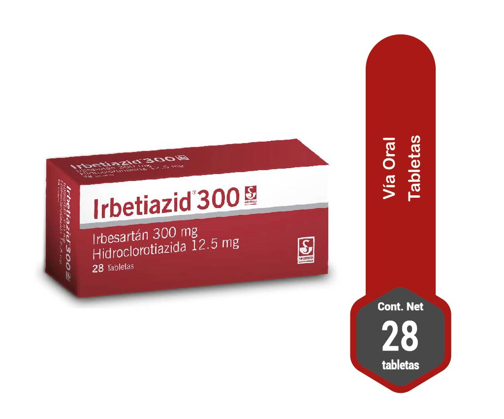 irbetiazid 300 28 tabletas