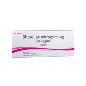 Blissel Gel Vaginal X 30gr para atrofia vaginal severa, inflamación de las paredes de Ia vagina, Tratamiento local de la sequedad vaginal