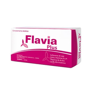 Flavia plus x 30 Tabletas Calcio Vit D. Ayuda a cubrir los requerimientos nutricionales de la mujer durante la etapa de la menopausia.