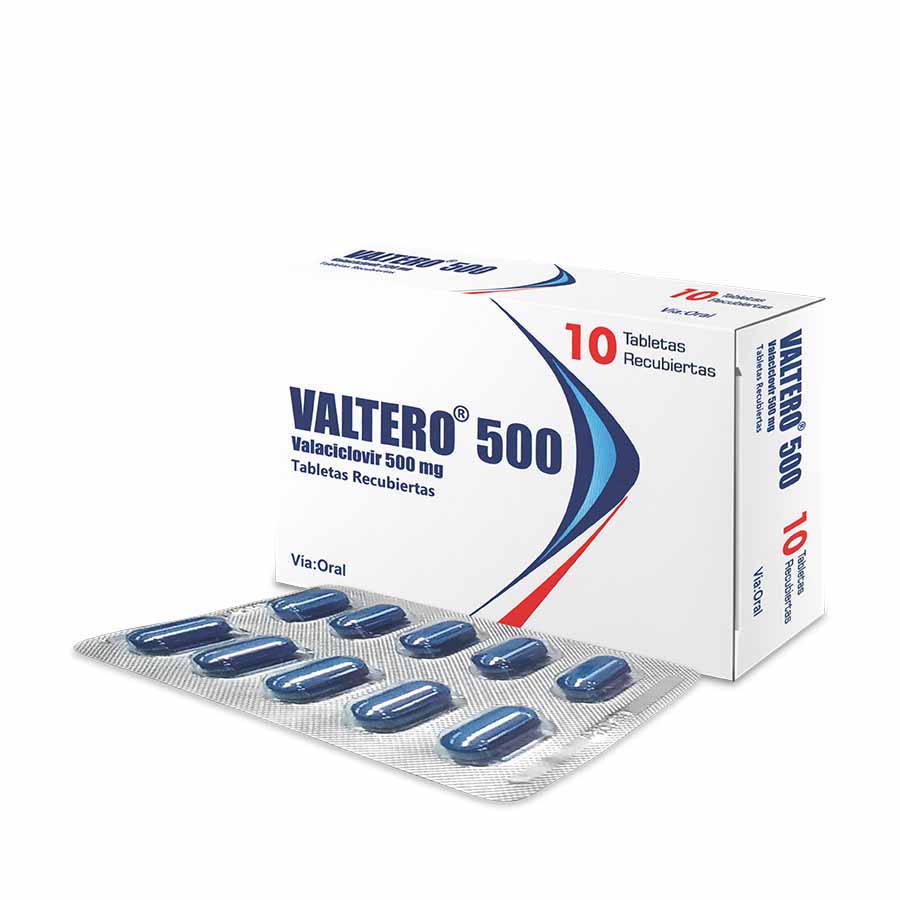VALACICLOVIR (VALTERO) 500 MG X 10 TAB - Novafarma Wimer