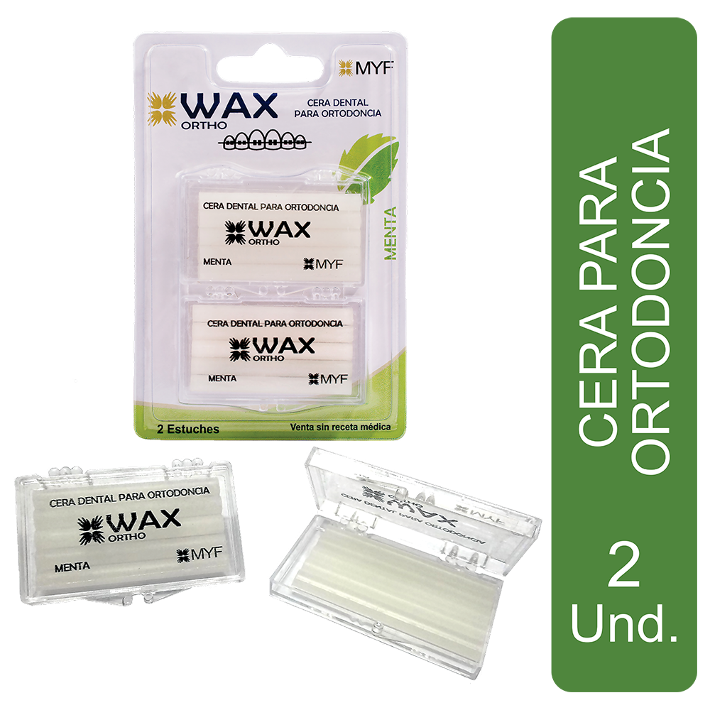WAX ORTHO CERA DENTAL Blister con estuches 1000 x 1000 pixeles PNG