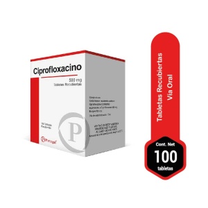 Ciprofloxacino 100 tabletas