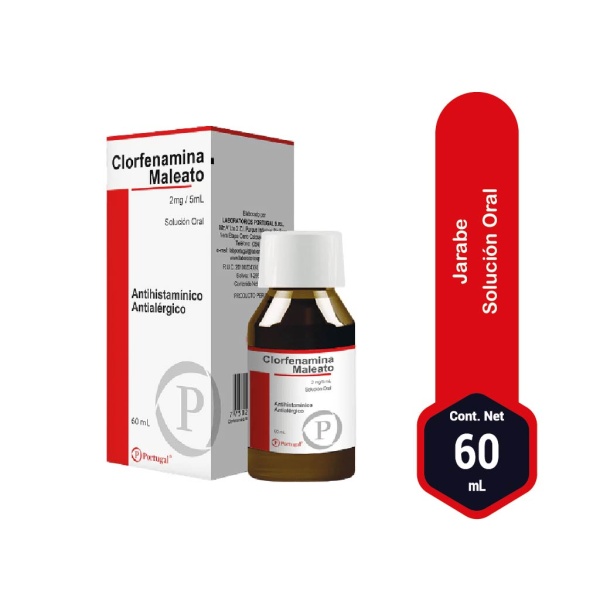 clorfenamina maleato 60ml