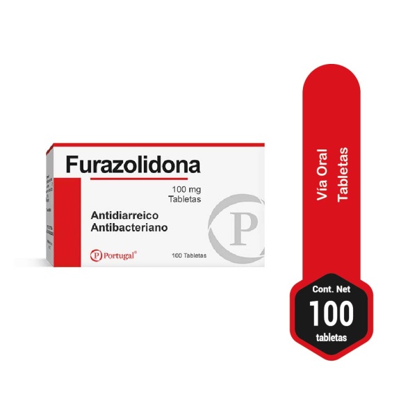 furazolidona 100mg 100 tabletas