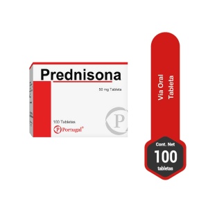 prednisona 50 mg 100 tabletas