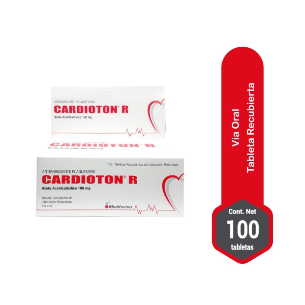 cardioton R 100 tabletas