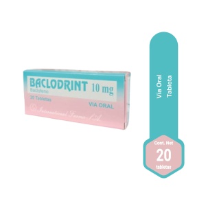baclodrint 10mg 20 tabletas