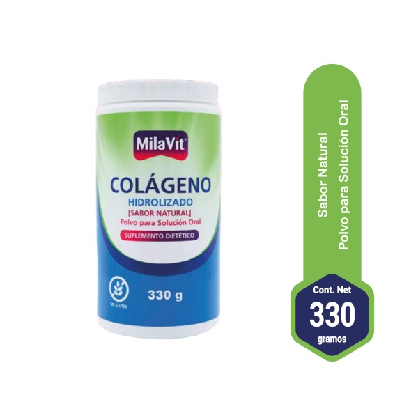 colageno hidrolizado milavit natural 330g
