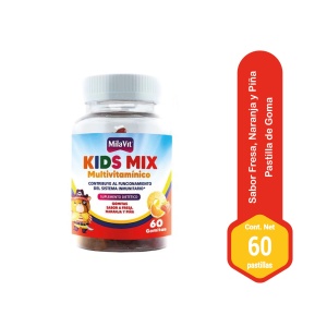 milavir kids mix 60 gomitas
