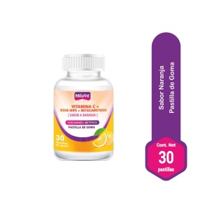 milavit vitamina C 30 pastillas