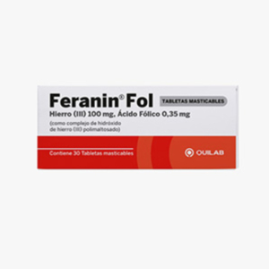FERANIN FOL 100MG X 30 TAB MAST