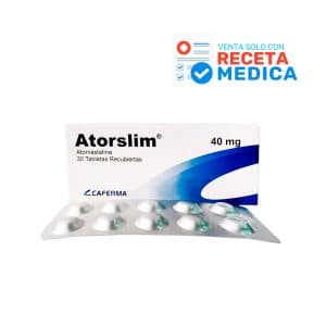 ATORSLIM (ATORVASTATINA)40MG X 30 TAB
