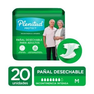 PAÑALES PLENITUD CLASSIC RENOVADO P/ADULTO (MED) X 20 UND
