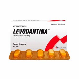 LEVODANTINA 750MG X 5 TAB