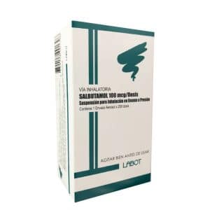 SALBUTAMOL 100MCG INH 200 DOSIS