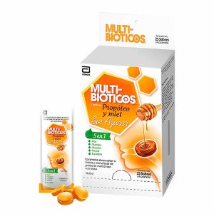 MULTIBIOTICOS MIEL SIN AZUCAR (4CAR) X 25