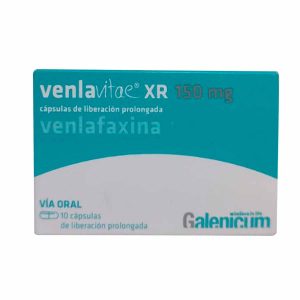 VENLAFAXINA(VENLAVITAE XR) 150MG X 10 CAP