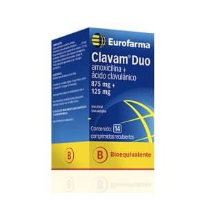 CLAVAM DUO 875MG/125MG X 14 COMP