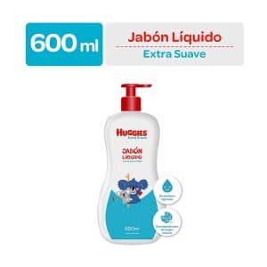 JABON LIQ. HUGGIES EXTRA SUAVE X 600 ML