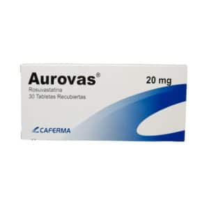 ROSUVASTATINA(AUROVAS) 20MG X 30 TABLETAS