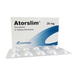 ATORSLIM(ATORVASTATINA) 20 MG X 30 TAB