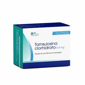 TAMSULOSINA CLORHIDRATO 0.4 MG X 60 CAPS