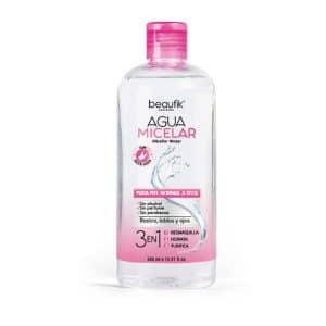 AGUA MICELAR PIEL NORMAL SECA 3EN1 X 385 ML