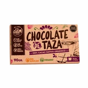 DC CHOCOLATE TAZA AZUCAR/VEGANO/CACO 100% X 90GR