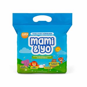 TOALLITAS HUMEDAS MAMI & YO X 184 UND