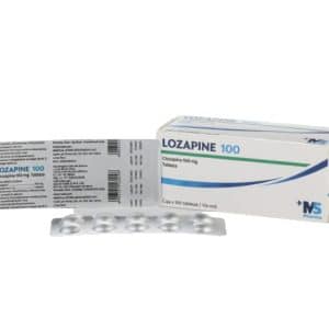 CLOZAPINA 100MG(LOZAPINE) X 100 TAB