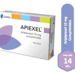 APIEXEL 15MG(ARIPIPRAZOL) X 14 COM BONF 1+1 X SISTEMA