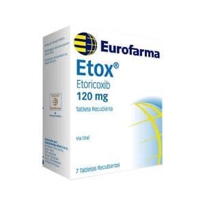 ETOX 120MG (ETORICOXIB) X 7 TAB