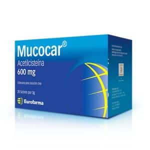 MUCOCAR 600 MG X 20 SOBRES