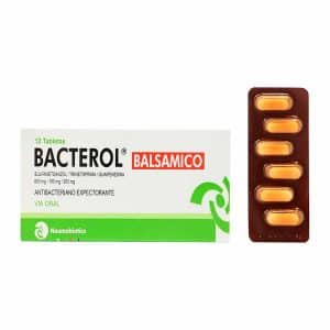 BACTEROL BALSAMICO X 12 TABLETAS