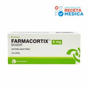FARMACORTIX 6 MG X 6 TAB