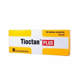 TIOCTAN PLUS X 100 TAB.