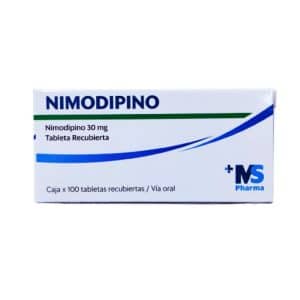 NIMODIPINO 30 MG X 100 TABLETA